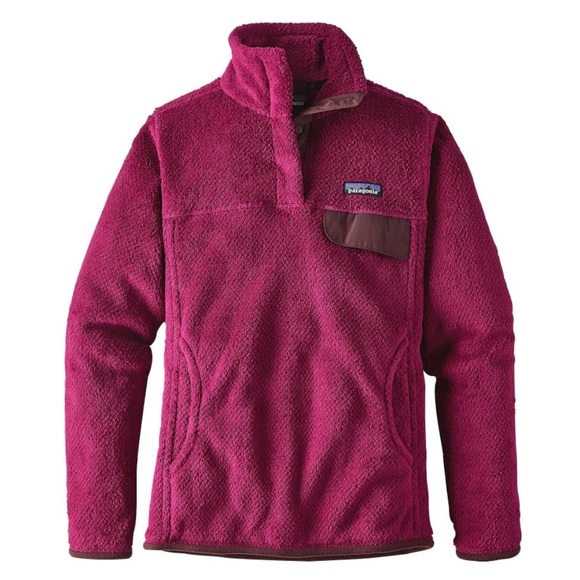 Patagonia Tops - Patagonia Re-Tool Snap-T Fleece Pink/Magenta - MED